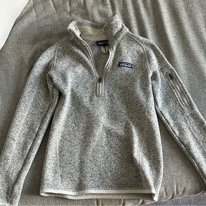 Patagonia Gray Women's Zip-Up Sweater